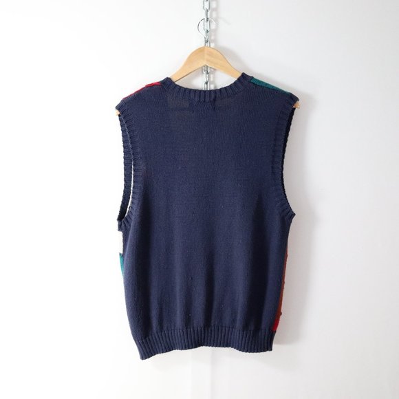 SOLD vintage woolrich americana sweater vest pullover - Picture 5 of 5